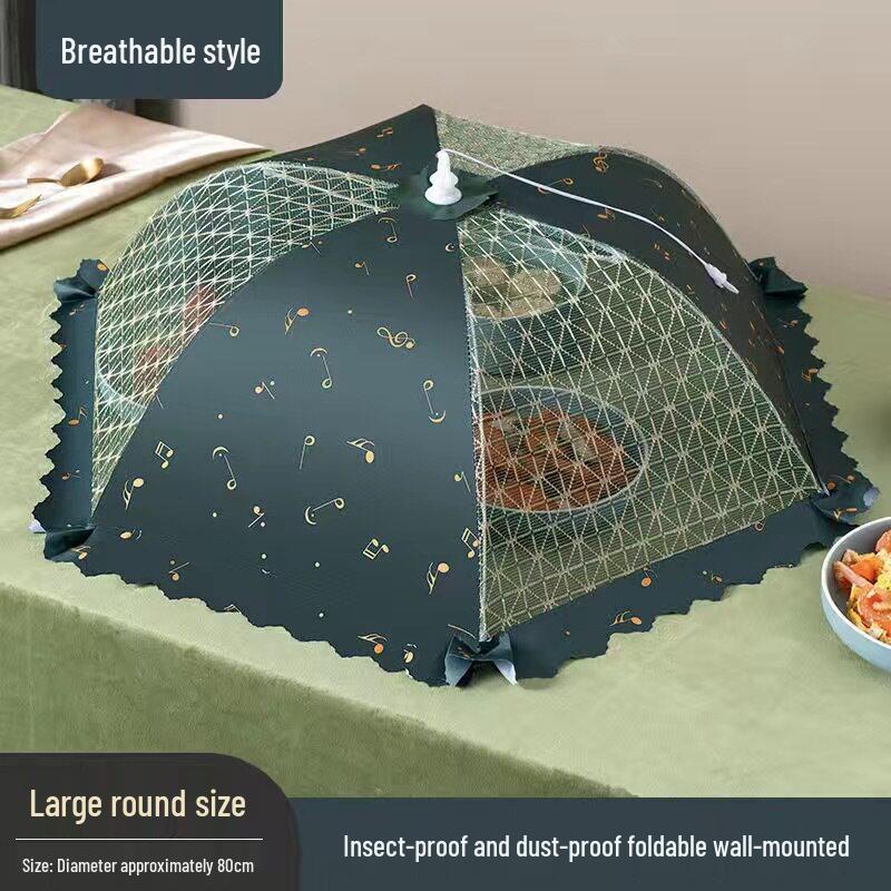 Складная сетка для защиты еды от мух