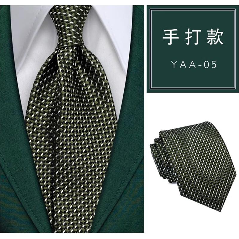 New Design Wedding Men s Tie Green Color Striped Floral Neckties Men Business Dropshipping Groom Collar Accessories Gift