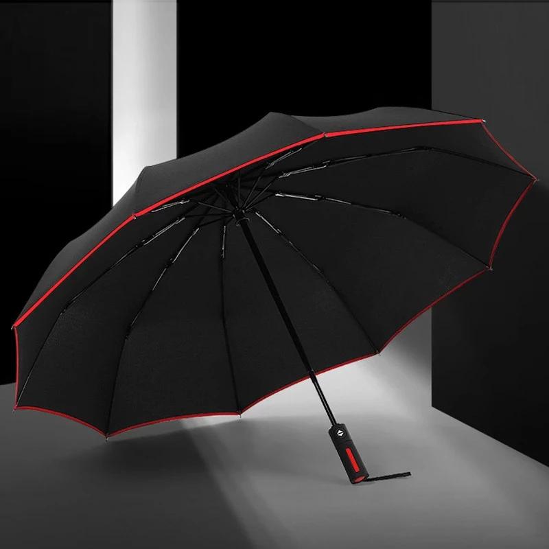 Car Automatic Folding Windproof Sunshade Umbrella For Subaru STI Brz Wrx Xv Ascent Forester Outback Impreza Legacy Accessories uie1