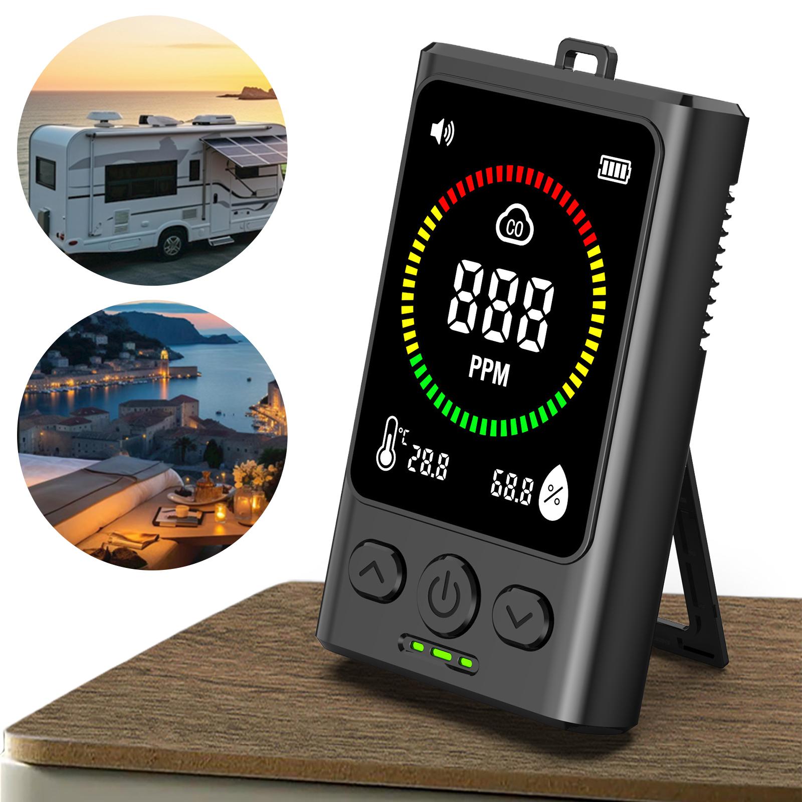 

Rechargeable Carbon Monoxide Detector with Digital Display Mini CO Monitor Carbon Monoxide Alarm for Home RV Apartment China Mainland