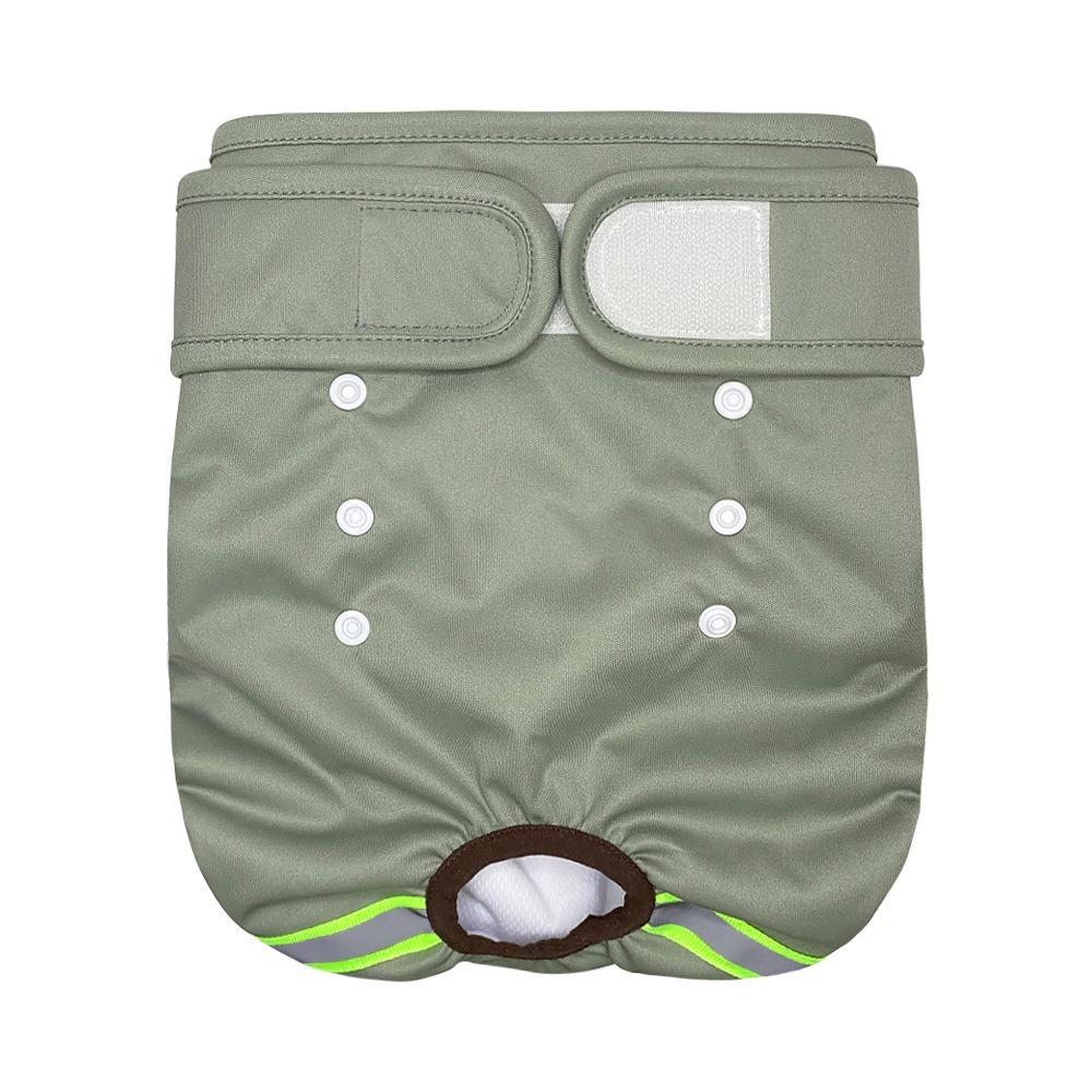 

Highly Absorbent Female Pet Diapers Breathable Pets Panties Diapers Pet Incontinence XS темно-зелений колір