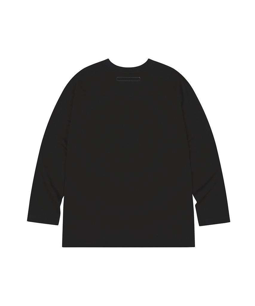 Yusentig Logo Boxy T-Shirt Black Oe3Ae10910