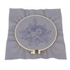 Color Thread Set Flower Embroidery Kit Printed Pattern Cross Stitch Kit  For Beginners