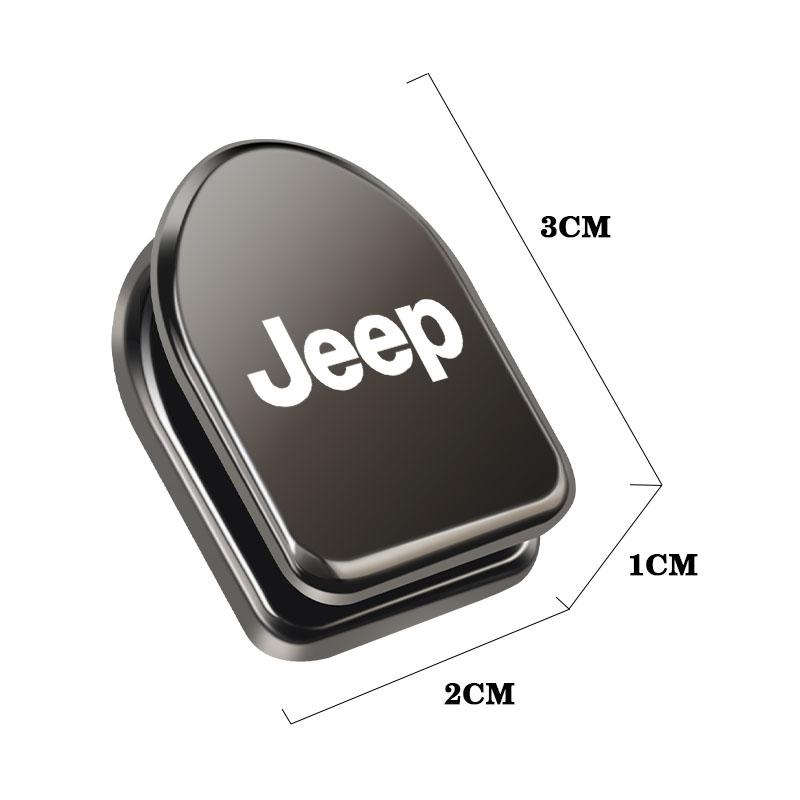 Per Jeep 2 Pezzi Ganci Piccoli in Metallo per Auto Appendi Organizzatore Accessori Per Jeep Renegade Compass Grand Cherokee Wrangler Patriot Ru