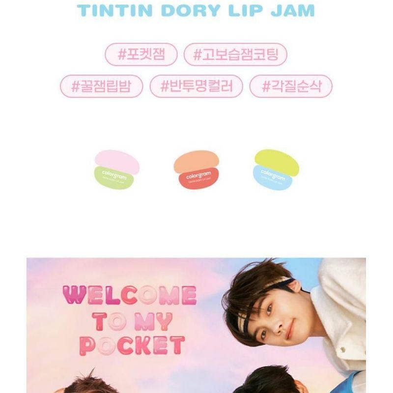 colorgram - Tintin Dory Jam - 8 Colors