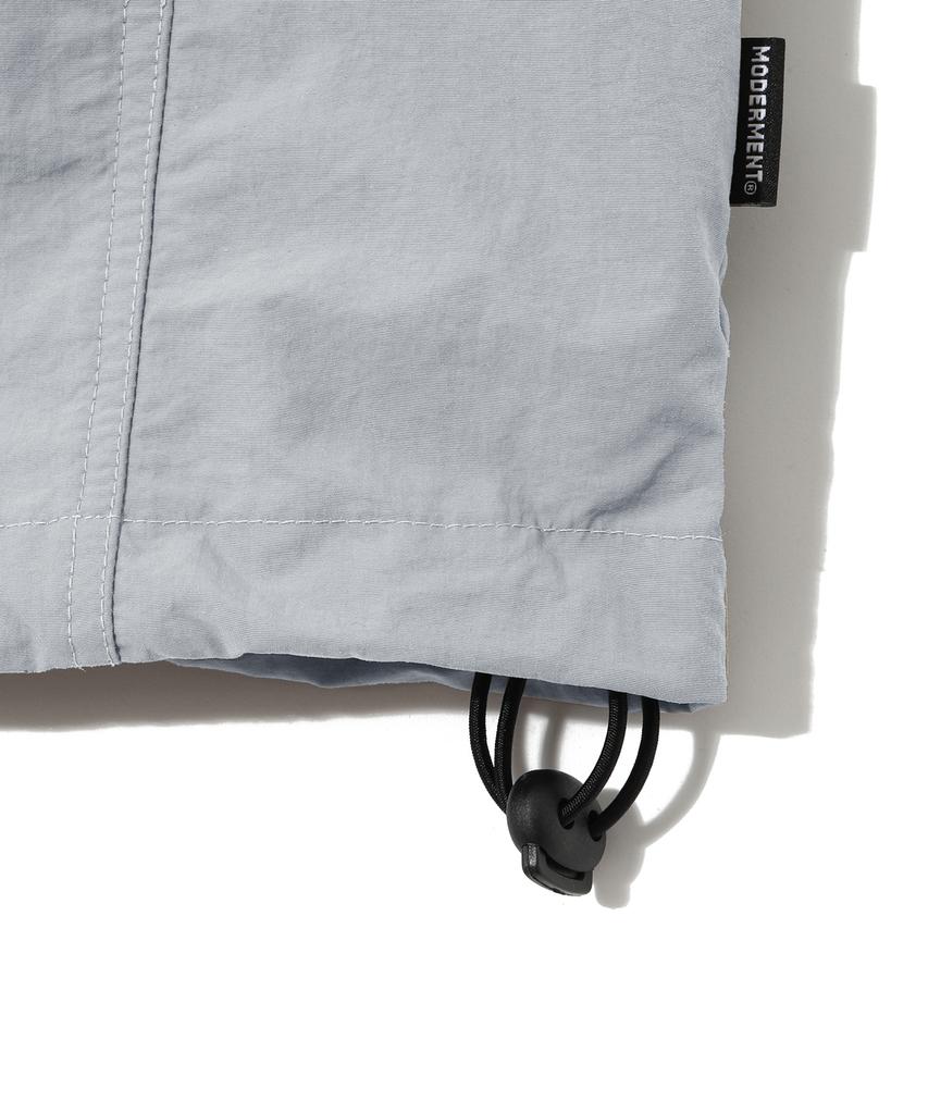 Moderment Two-Way Oversized Windbreaker Jacket_Cool Grey