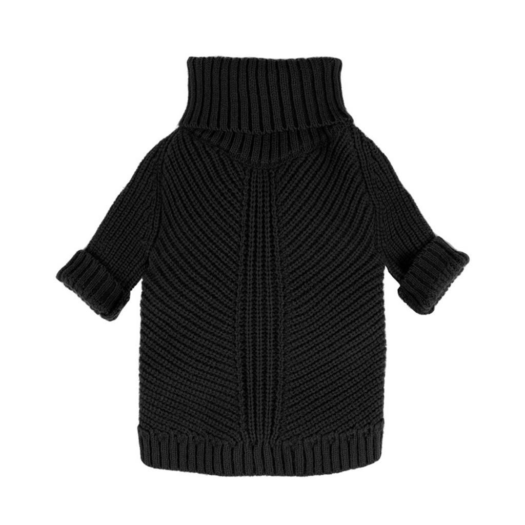 Turtleneck Dog Pullover Sweater for Medium Dogs to Large Dogs Windproof Cardigan Thick Coat for Winter Outdoor