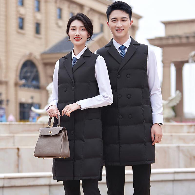 Teluoman Unisex Mid-Length Padded Work Vest