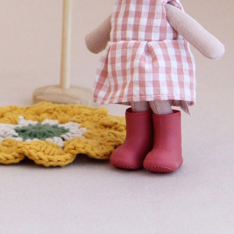 High Cut Rainproof Doll Shoes PVC Perfect For OB11 Doll Accessories Photo Props