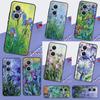 Lilac Irises Paintng Phone Case For OPPO Reno 13 13F 12 12F 11 8T 7 8 10 Pro OPPO Find X8 Pro X6 X3 X5 Lite Cover