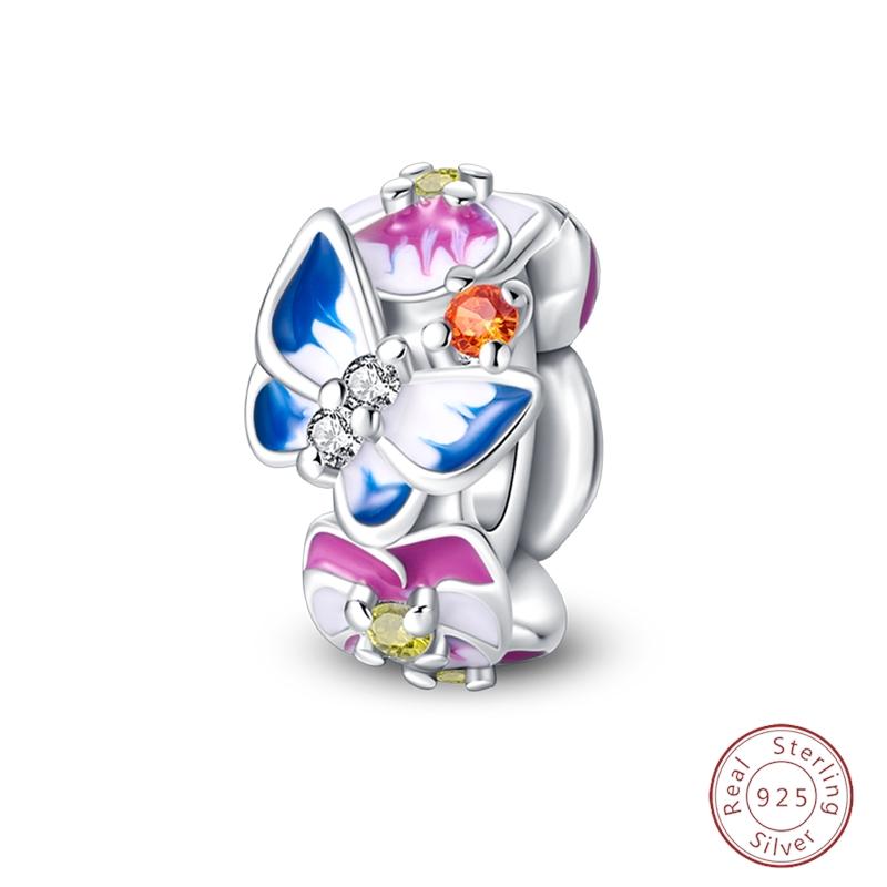 

Весенний день Медный подсолнух Азалия Пион Бабочка Цветок Подвески Бусины Подходят для браслетов 3 мм DIY Изготовление изысканных ювелирных изделий