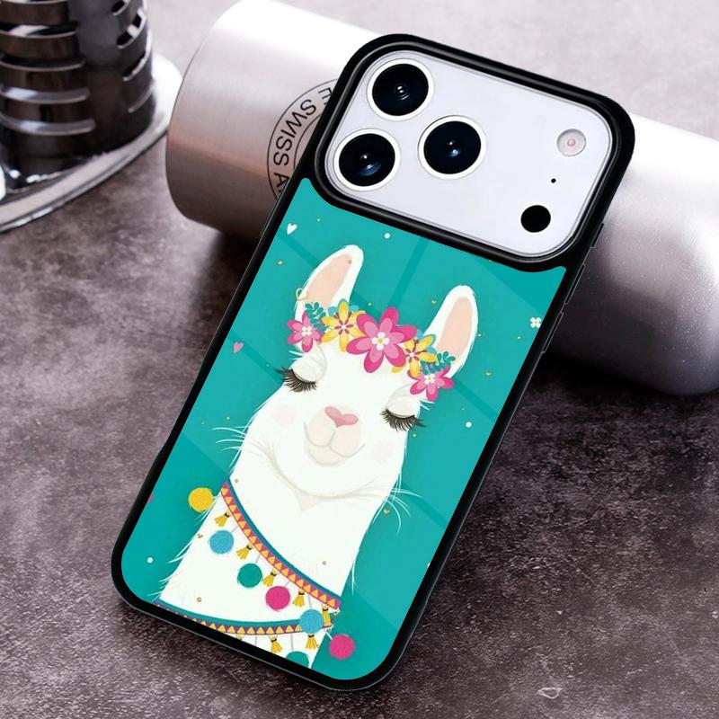 Animal Lama Llama Alpacas Phone Case For iPhone 17 16 15 14 13 12 11 Pro Max Plus 17Air Soft Silicone Cover