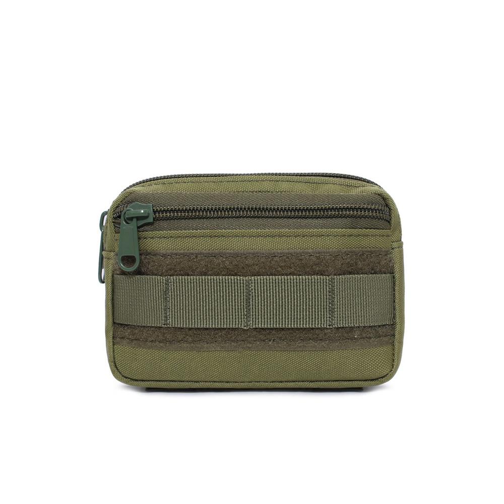 Doppelschichtige EDC-Tasche Herren Taktischer Molle-Hüftgurt Nylon Hüfttasche Bauchtasche Camping Jagdzubehör Utility-Tasche