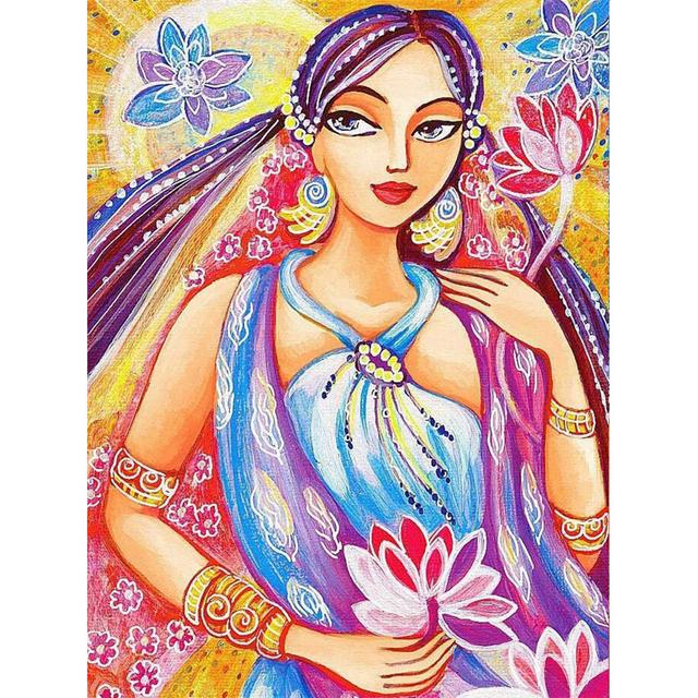 5D DIY Diamond Painting Woman Modern Picture of Rhinestone Diamond Embroidery Sales Cross Stitch Mosaic Wall Home Decor