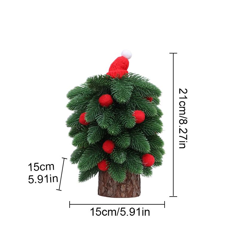 

Рождественский красный пушистый шарик настольное украшение вязаная шапка товары для домашней вечеринки рукоделие украшение для спальни фестивальный декор