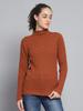 Womens Regular Fit Self Designed Top