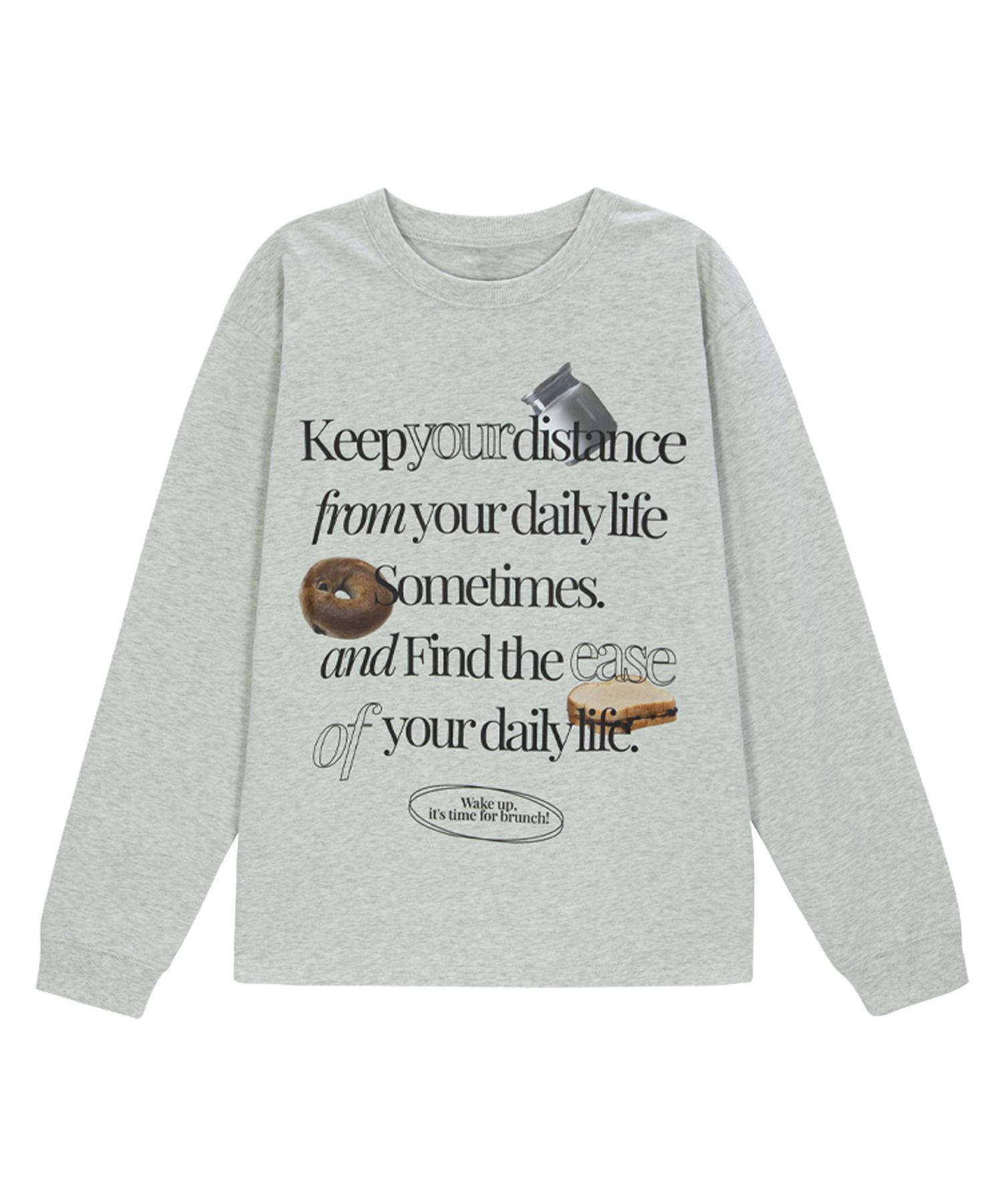Divine Distance Bread Long Sleeve [Oatmeal] L