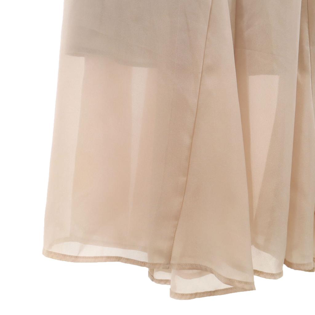SNIDEL Long length Gathered skirt F pink beige Women Used