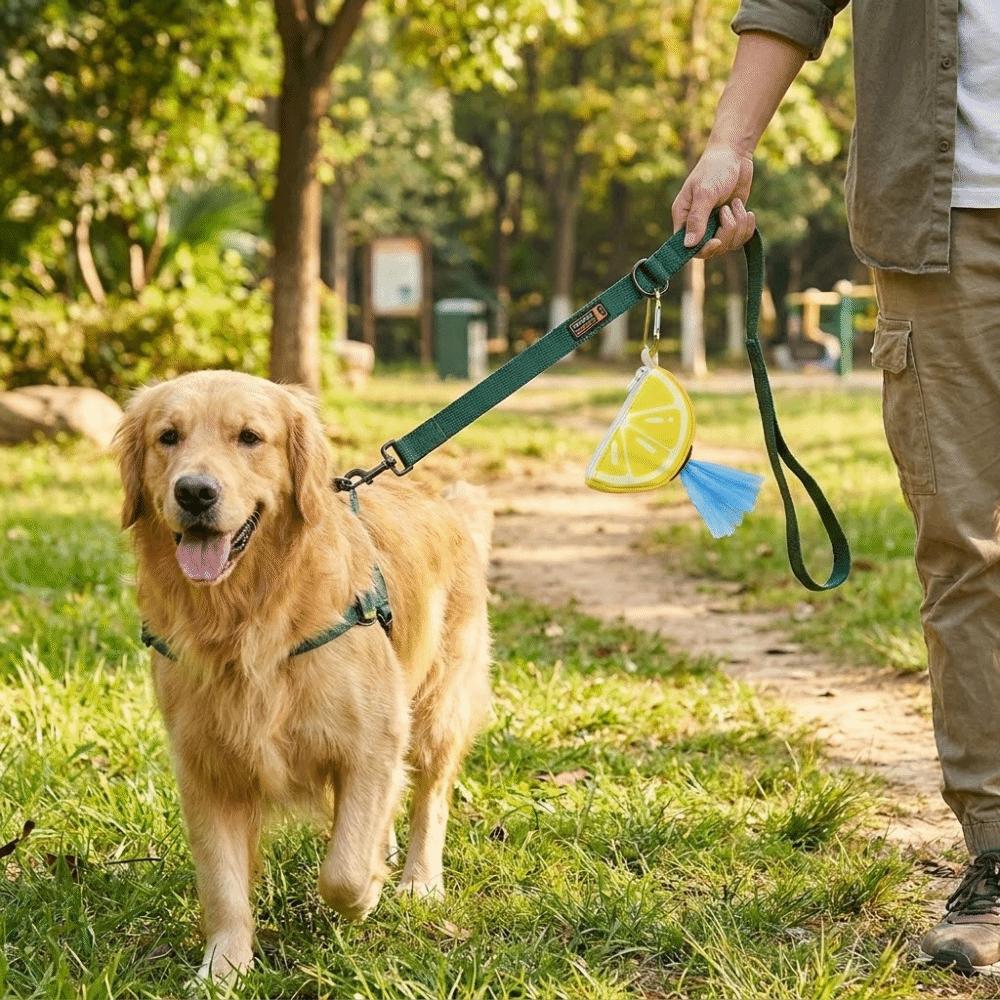 Colorful Dog Poop Bag Case Portable Pet Poop Bag Holder Pet Garbage Bag Dispenser  for Dog Cats