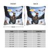 HTTYD Square Pillow Case Cushion Covers Customized Zipper Decorative Pillowcase for Car 40x40cm