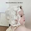 Mesh Baby Bonnet Lace Flower Baby Hat Sweet Infant Princess Cap
