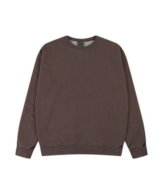 ADERNM Pigment Dyed Essential Sweatshirt (Brown)