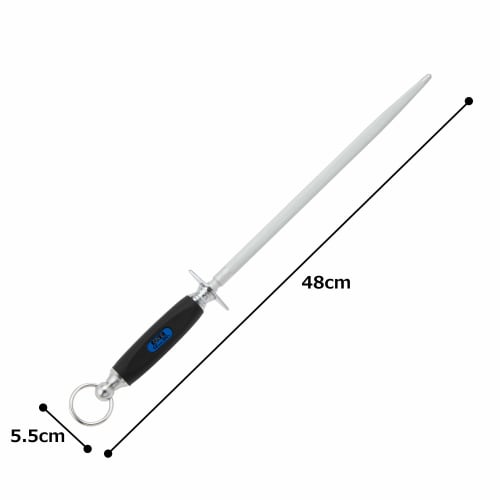 Endo Shoji TKG nažu asināmais 12 collas smalks svars: Asmens garums 0,45 kg (mm): 300 Materiāls: Gludeklis Izmanto, lai īslaicīgi noņemtu taukus no nažiem Comme