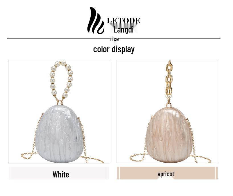 Geantă de mână elegantă de seară cu lanț pentru nunți și petreceri