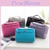 Travel Organizer Bag With Large Capacity And Portable Handle For Household And Bathroom Storage