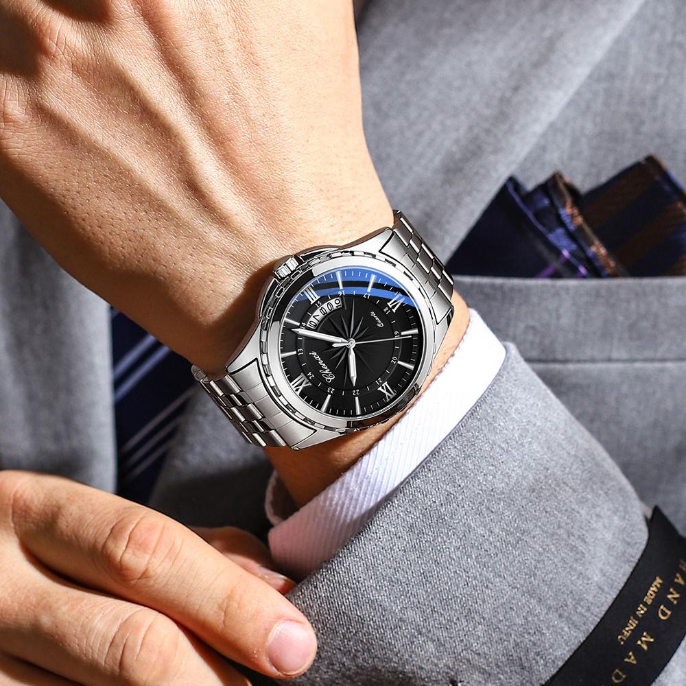 Chenxi NOUVELLES Montres pour Hommes Mode Sport Quartz Calendrier Étanche Lumineuse Montre Acier Inoxydable Cadeaux pour Hommes