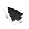 1pcs Creative Christmas Tree Trunk Fruit Tray Home Christmas Party Decoration Partition Plate Snack Candy Lazy Snack Tray Gift