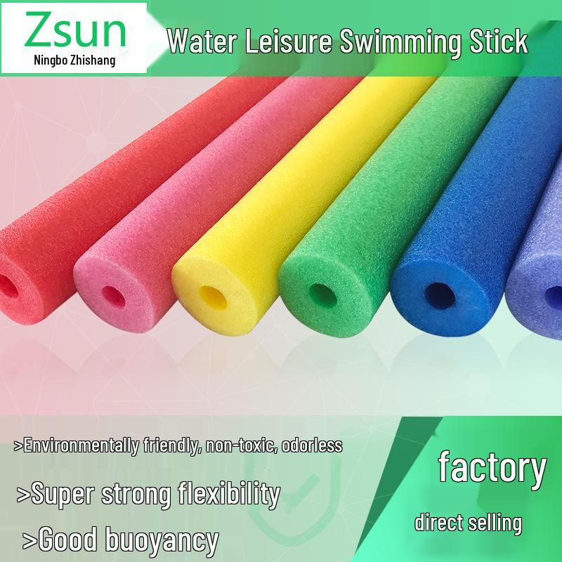 

High Buoyancy Pearl Cotton Gymnastics Stick for Kids - Multiple Sizes & Uses Solid 6.5*150 Purple