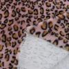 800g Leopard Print Rabbit Fur Fabric: Blanket, Toy, Pillow, Homewear, Kids' Wear, Coat, Hat.