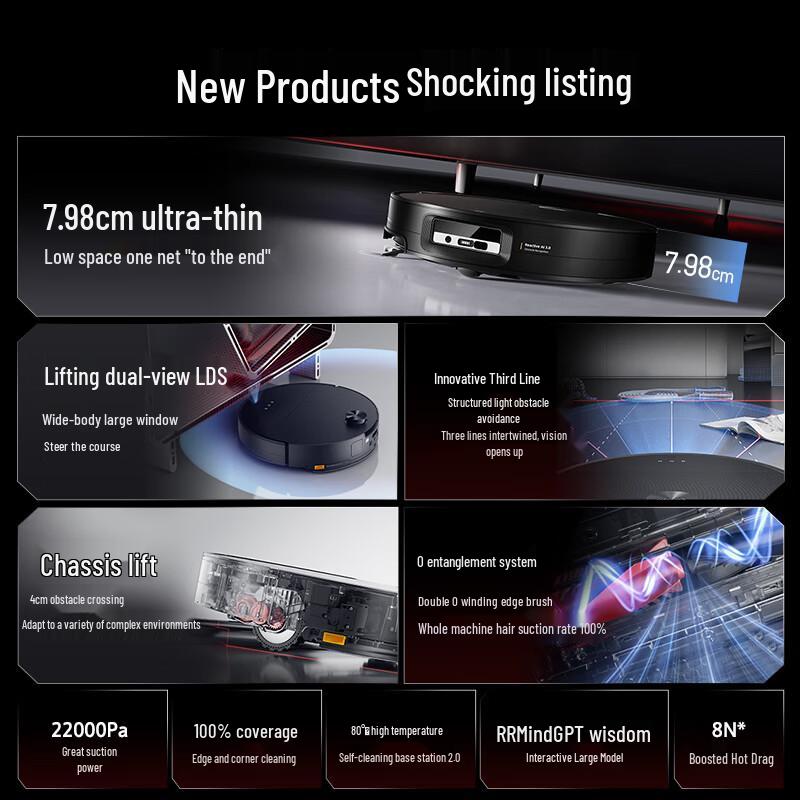 Roborock G30 Series All-in-One Robot Vacuum & Mop