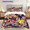 Cute cartoon theme Sailor Moon Tsukino Usagi cartoon comfortable home duvet cover and pillowcase (1 * duvet cover+2 * pillowcase, without core)A3