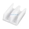 Y3NA Sliding Shower Door Bottom Guide Plastic Shower Door Track Guide Bottom Sliding Glass Replacement Parts Easy To Install