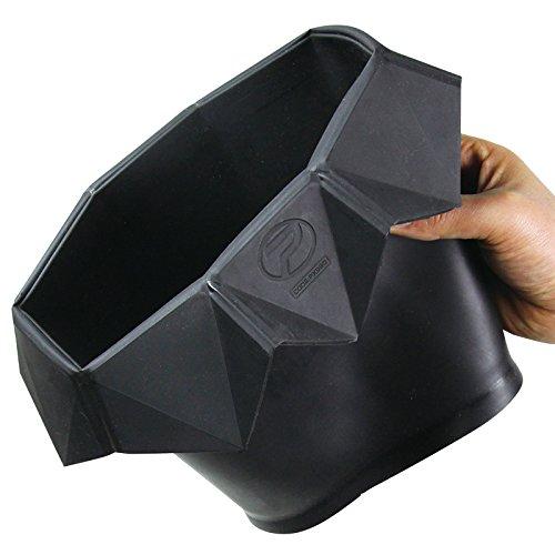 Prox PX990K Silicone Sleeve for Ice Cave Fishing, Black