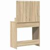 Makeup Table in Sonoma Oak 75.5 x 41 x 135 cm Particleboard