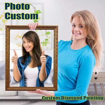 Photo Custom Diamond Painting 5D DIY Rhinestone Pictures Full Round Diamond Embroidery Sale Home Decor Gift