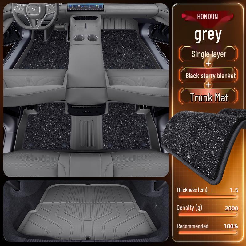 Voyah Zhuiguang L Floor Mats TPE 2025 - Five-Seater Carpet Accessories Set
