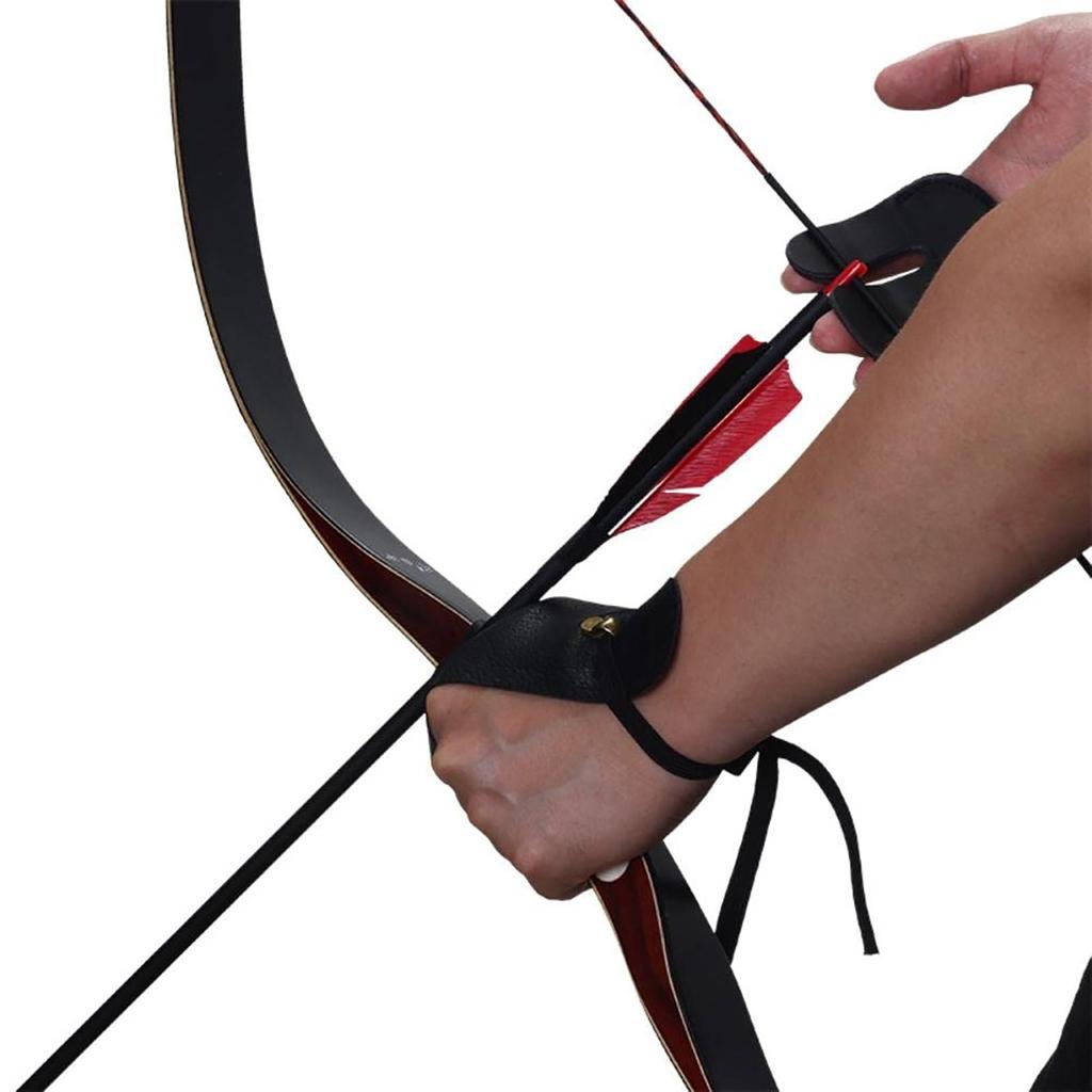 Glove PU Leather Shooting Glove For Hand Guard Hand  Clamp