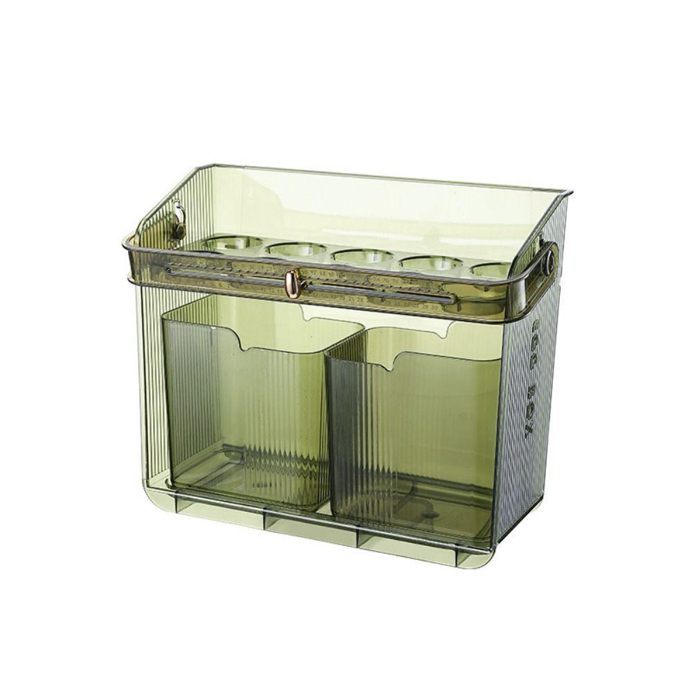 

Large Capacity Egg Holder 10 Grids Fridge Egg Storage Box Fruit Vegetable Storage Box Kitchen зелёный