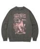 CAVISH Mega Cyclone Pigment Sweatshirt Charcoal(Cv2Dfum440A)
