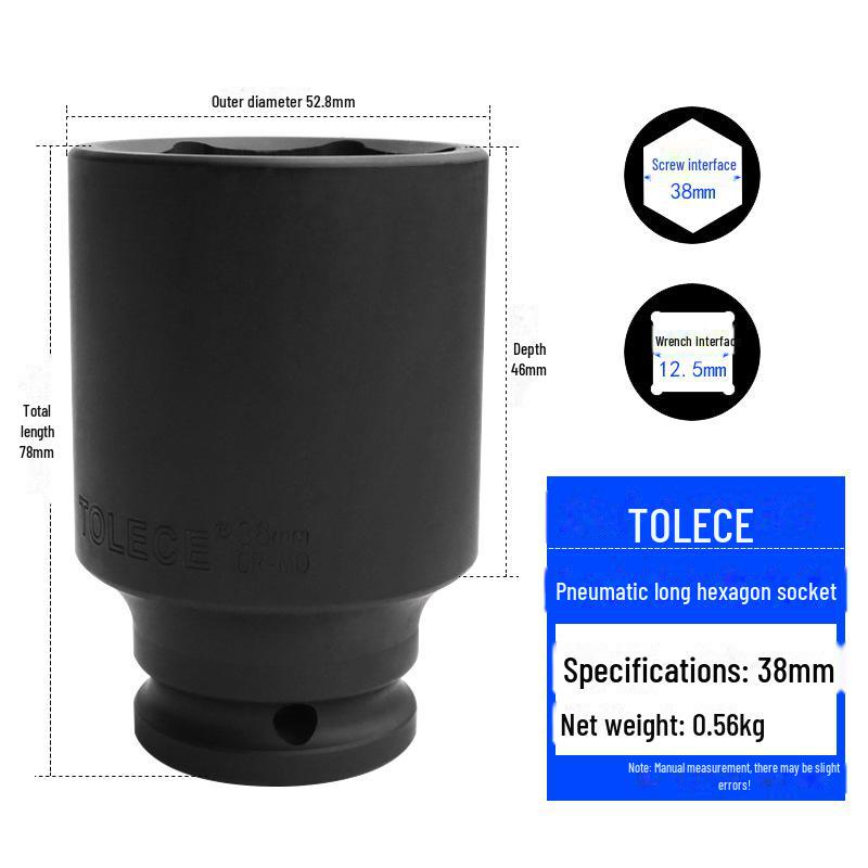 

Пневматический шестигранный торцевой ключ Tolis 1/2