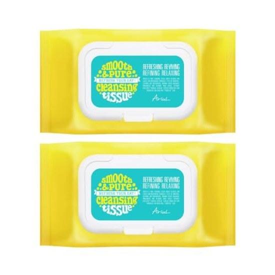 Ariul Smooth Pure Cleansing Sheets 80 2 packs