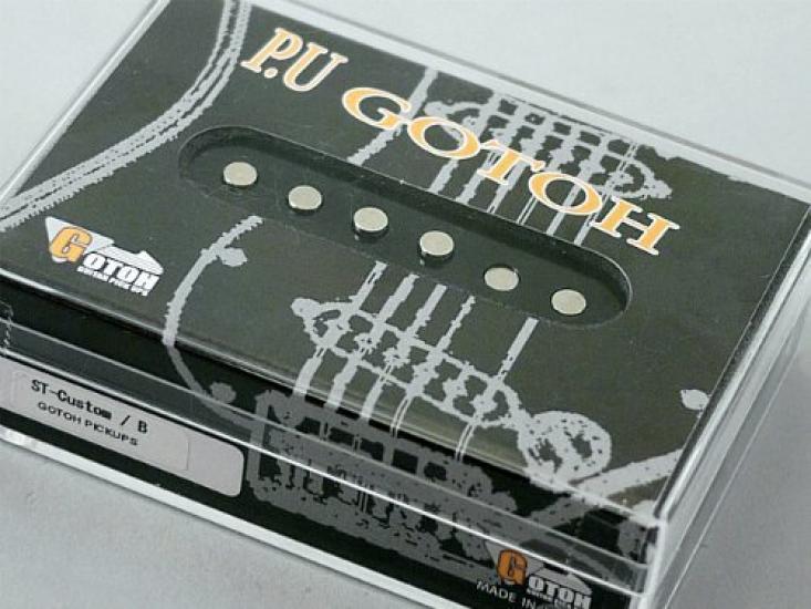 

Stratocaster Single Pickup Bridge [GOTOH Pickups] ST-Custom GTPU-ST-CTM-B чорний