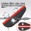 2PCS Car Rearview Mirror Rain Eyebrow Sticker Auto Accessories For Fabia 1 2 Octavia A7 RS ML53 Superb Rapid Yeti Karoq Vision