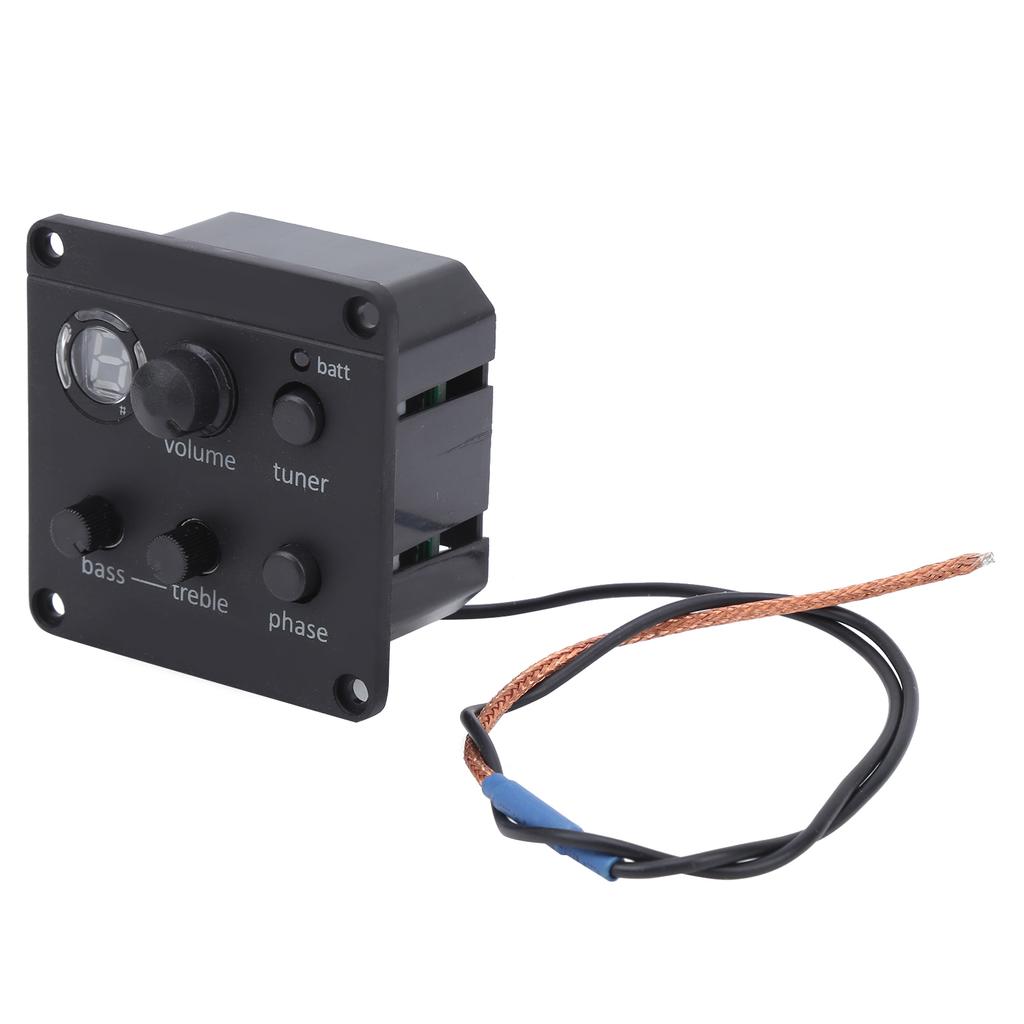 Acoustic Guitar Pickup Onboard Preamps Equalizer EQ Glued to Sound Hole Instrument Accessories