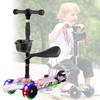 Scooter Adjustable Kids With Music Function Headlight Three Plastic Wheeled