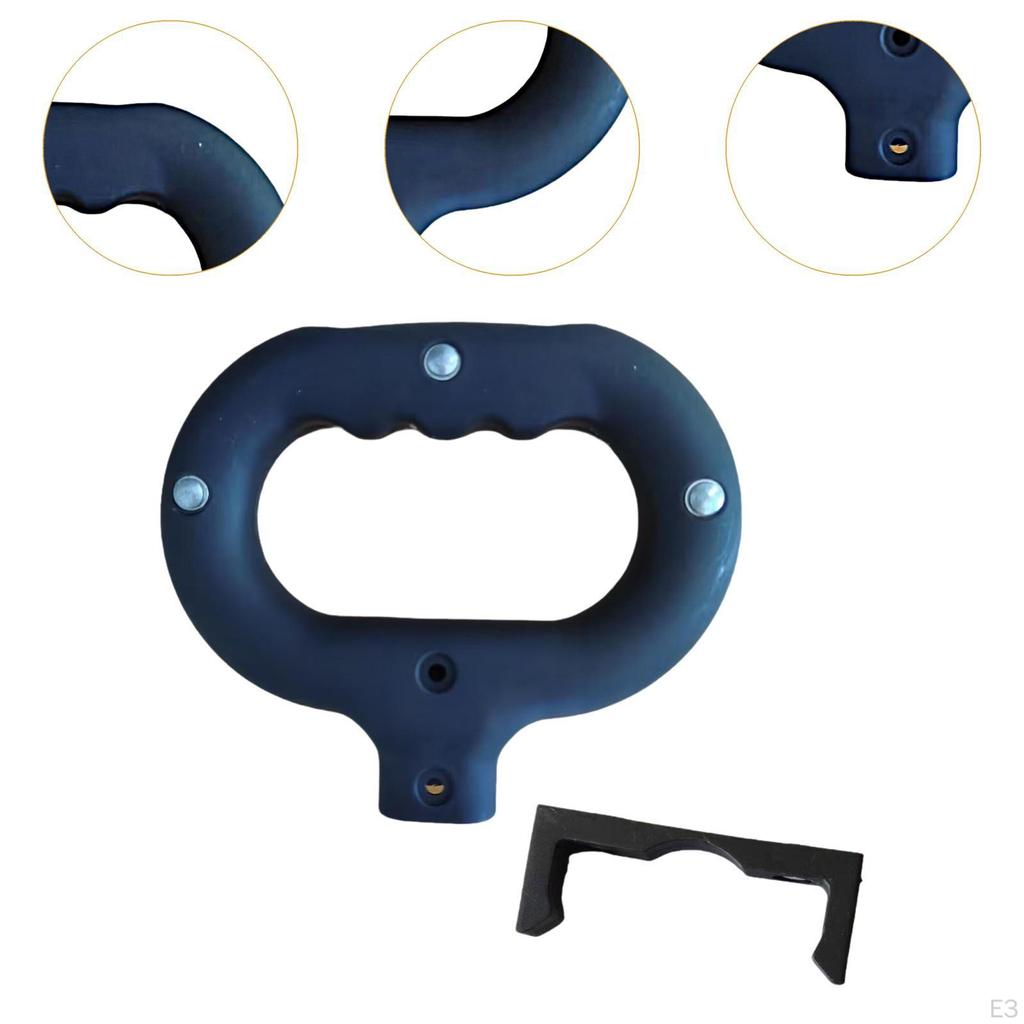 Folding Cart Handle, Handcart Replacement Handle for Garden Shopping Spare Parts, Easy